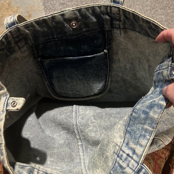 Vintage Denim Nijovo large BOHO Tote - Picture 4 of 11